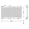 Denso Radiator DRM36022 thumbnail