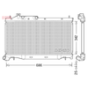 Denso Radiator DRM36023 thumbnail