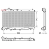 Denso Radiator DRM36027 thumbnail