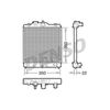 Denso Radiator DRM40003 thumbnail