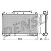 Denso Radiator DRM40007 thumbnail