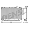 Denso Radiator DRM40009 thumbnail