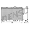 Denso Radiator DRM40012 thumbnail