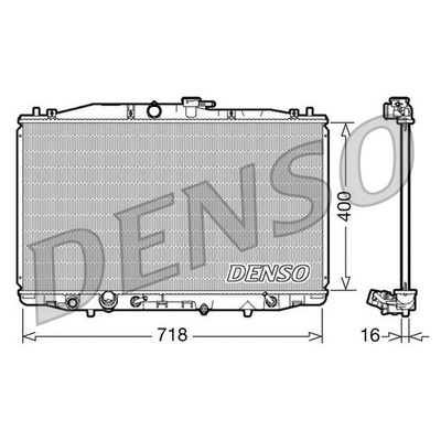 Denso Radiator DRM40023