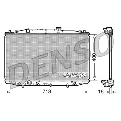 Denso Radiator DRM40024