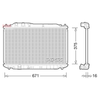Denso Radiator DRM40028 thumbnail