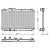 Denso Radiator DRM40037 thumbnail