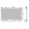 Denso Radiator DRM40039 thumbnail