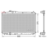 Denso Radiator DRM40042 thumbnail