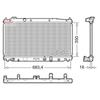 Denso Radiator DRM40053 thumbnail