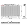 Denso Radiator DRM40054 thumbnail