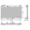 Denso Radiator DRM40057 thumbnail