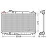 Denso Radiator DRM40105 thumbnail