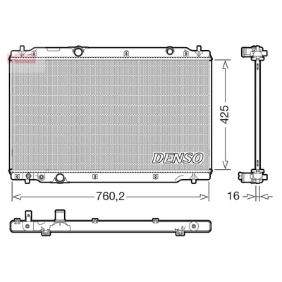 Denso Radiator DRM40107