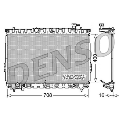 Denso Radiator DRM41002