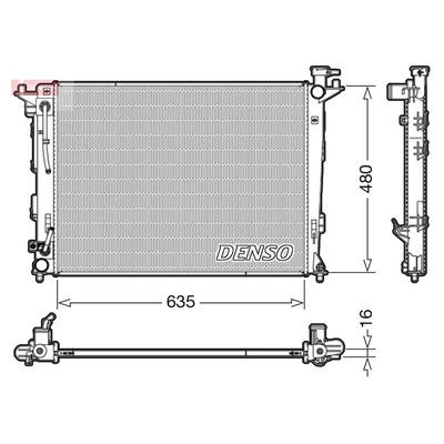 Denso Radiator DRM41005