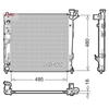 Denso Radiator DRM41007 thumbnail