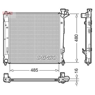 Denso Radiator DRM41008