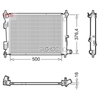 Denso Radiator DRM41017 thumbnail