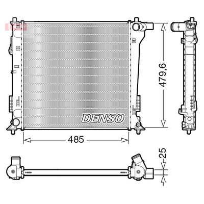 Denso Radiator DRM41020