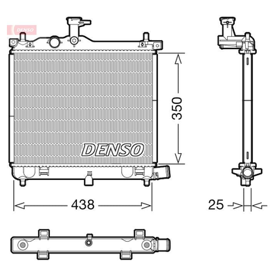 Denso Radiator DRM41021