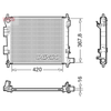 Denso Radiator DRM41025 thumbnail