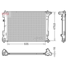 Denso Radiator DRM41028 thumbnail