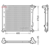Denso Radiator DRM41031 thumbnail