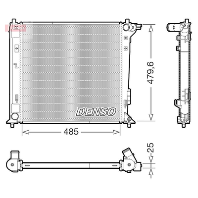 Denso Radiator DRM41031