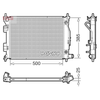 Denso Radiator DRM41033 thumbnail