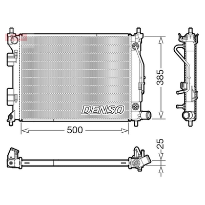 Denso Radiator DRM41033
