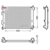Denso Radiator DRM41034 thumbnail