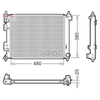 Denso Radiator DRM41035 thumbnail
