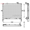 Denso Radiator DRM43002 thumbnail