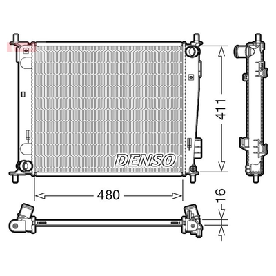 Denso Radiator DRM43003