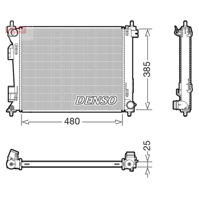 Denso Radiator DRM43010