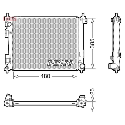 Denso Radiator DRM43011