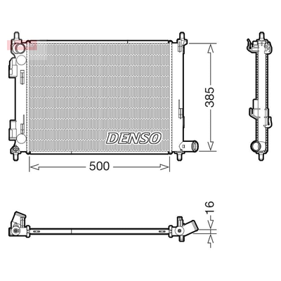 Denso Radiator DRM43013
