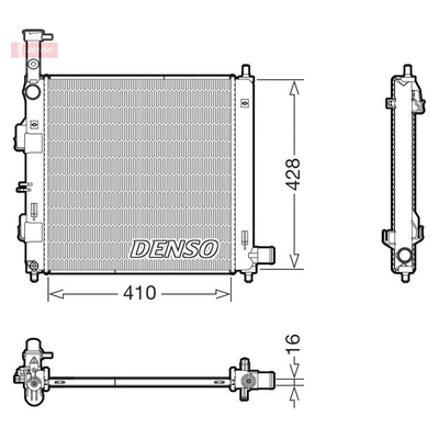 Denso Radiator DRM43014