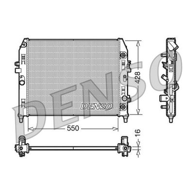 Denso Radiator DRM44009