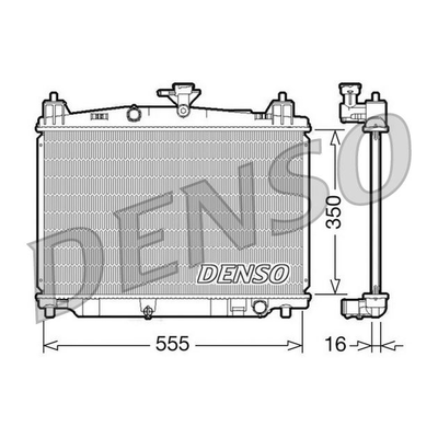 Denso Radiator DRM44016
