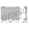 Denso Radiator DRM44017 thumbnail