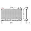 Denso Radiator DRM44031 thumbnail