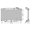 Denso Radiator DRM44044 thumbnail