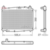 Denso Radiator DRM44046 thumbnail