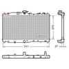 Denso Radiator DRM44050 thumbnail
