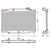 Denso Radiator DRM44053 thumbnail