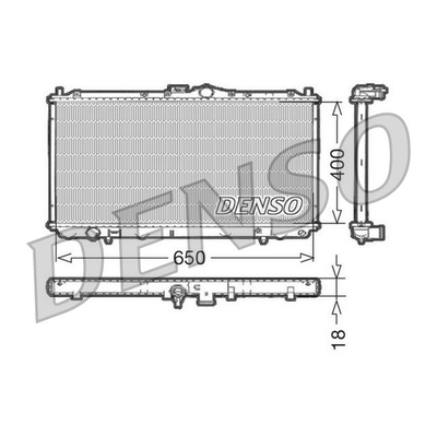 Denso Radiator DRM45010