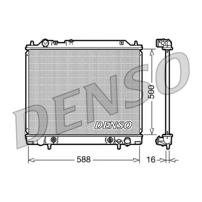 Denso Radiator DRM45013