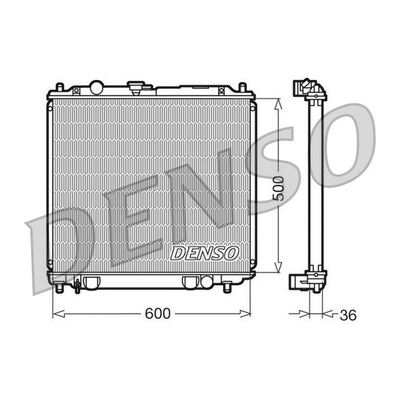 Denso Radiator DRM45014
